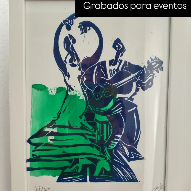 Si quieres un recuerdo solicita presupuesto.
Serigrafía, linóleo, técnicas mixtas... Tiradas hasta de 150ejemplares